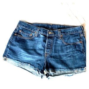 Levi’s 501 High-rise Denim Shorts
